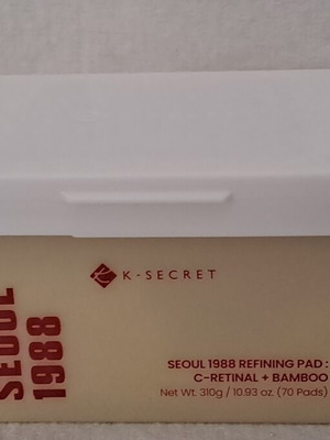 K-Secret Seoul 1988 Refining Pad with C-Retinal and Bamboo, 70 pads