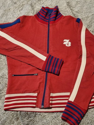 Sports jacket used, size S, red