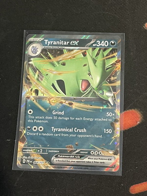 Tyranitar ex Pokemon TCG like new
