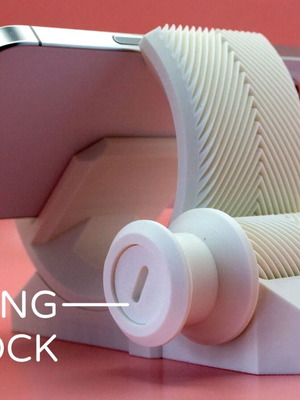 Adjustable mobile phone stand new with 3D printing