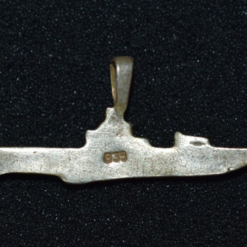 Silver U-Boat German patriotic used