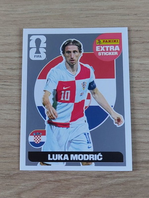 Panini Extra Luka Modric Silver Sticker World Cup 2026 like new