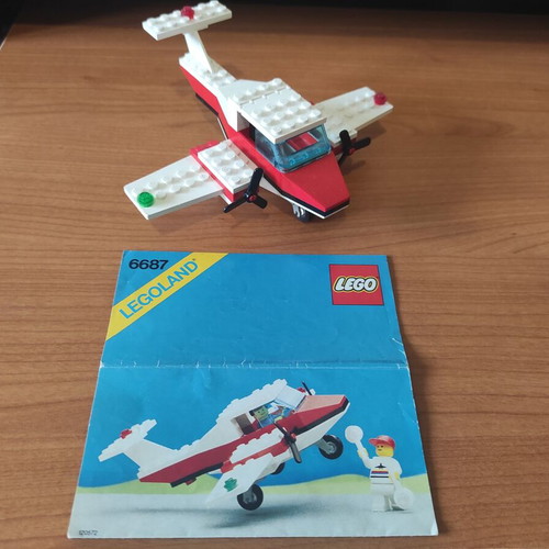 Lego LEGOLAND 6687 used, missing figures, with instructions