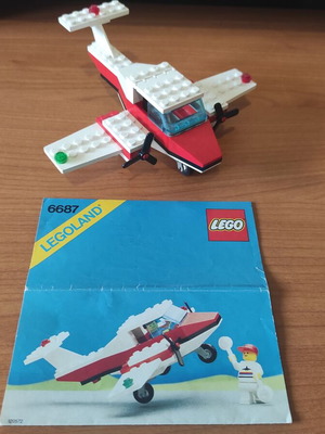 Lego LEGOLAND 6687 used, missing figures, with instructions