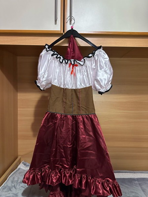 Cowgirl carnival costume like new, size 14