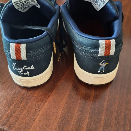 Nike Air Jordan 1 Low SP x Eastside Golf sneakers, Midnight Navy, size 40