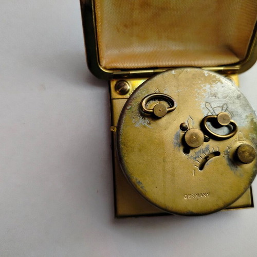 Andy travel clock used, made in West Germany, not working