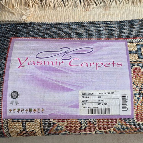 Classic Yasmir Carpets Rug 170×240 Navy Blue like new