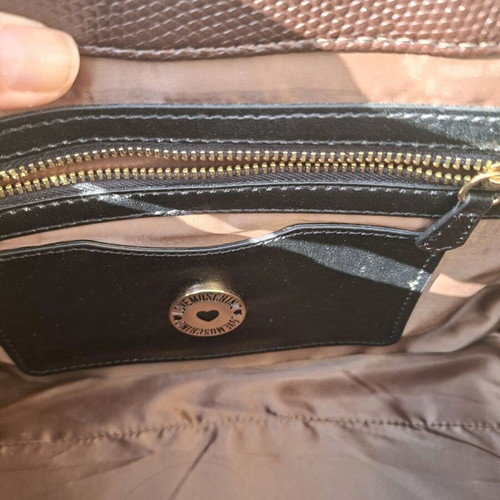 Moschino Handbag like new, beige and brown