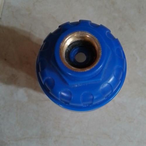 Inline water filter 1/2 inch with transparent body, like new