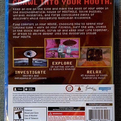 Mouthole PlayStation 5 sealed