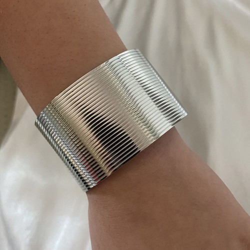 Steel bracelet for women, new, stainless steel