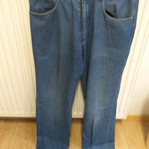 New Man jeans used, slim fit, waist size 36, blue