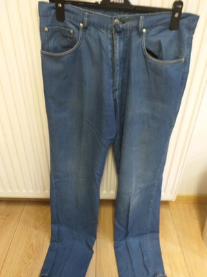 New Man jeans used, slim fit, waist size 36, blue