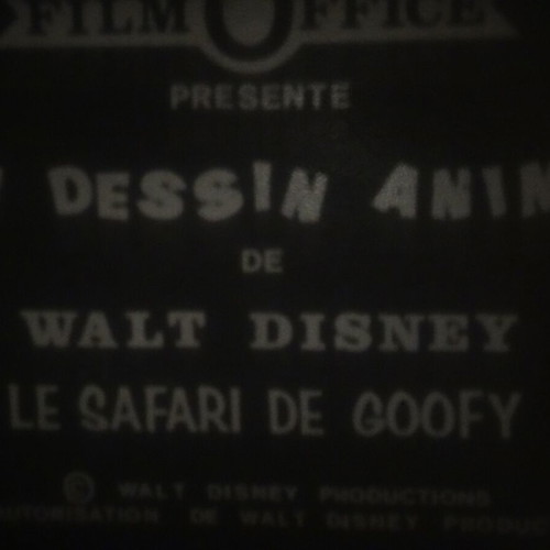 Standard 8mm Silent Disney Cartoon Films Used, 2 Short Reels 200ft