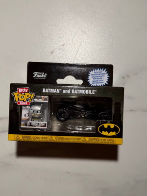 Funko Bitty Pop Ride Batman Batmobile vinyl figure new