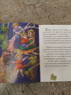 The Leptokarakis and the Little Fairy children's book like new