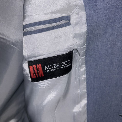 Men's summer suit Alter eGo like new, gray and blue, XL-XXL