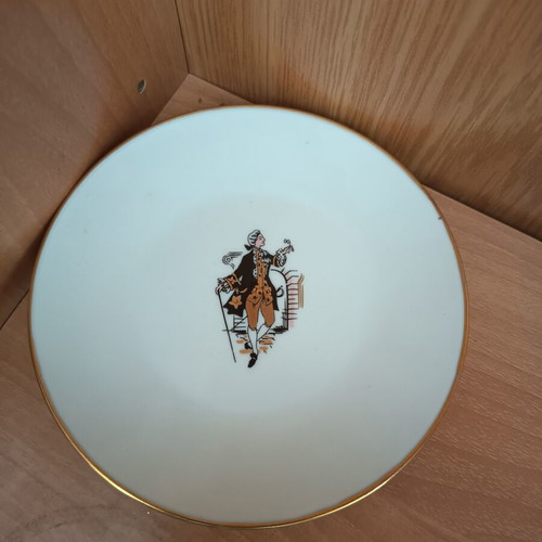 Rosenthal Germany vintage porcelain dessert plates set of 5 like new