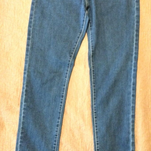 Jean leggings with elastic waist, Madlen blouse set