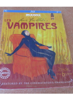 Les Vampires Blu-ray σαν καινούργιο, Kino Classics, region A