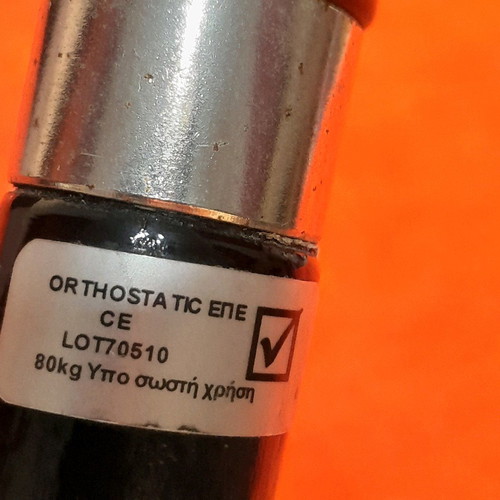 Orthostatic cane used with bone handle up to 80 kg