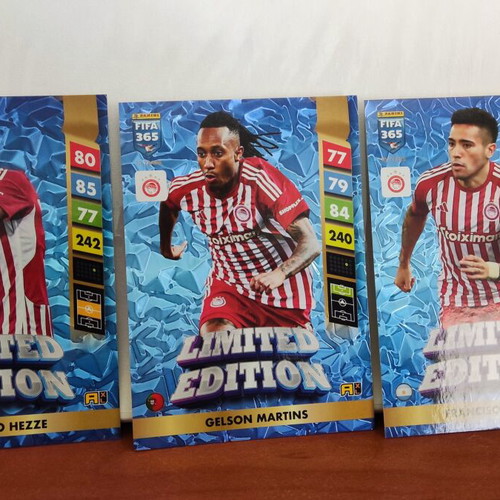 Panini Adrenalyn 365 Olympiakos F.C Limited Edition XL cards set