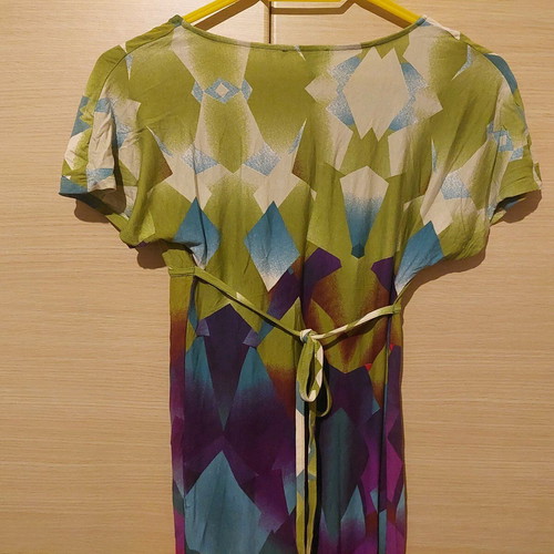 Colorful summer dress Size Medium like new