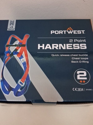 Ζώνη ασφαλείας εργασίας Portwest 2 Point Harness καινούρια
