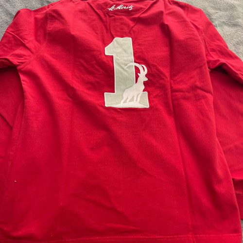 ST.MORITZ Polo Shirt Men XL New Red