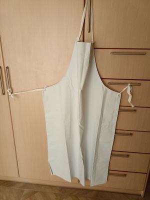 Pvc apron new, waterproof, size 75x1.10, thick fabric, STOP brand