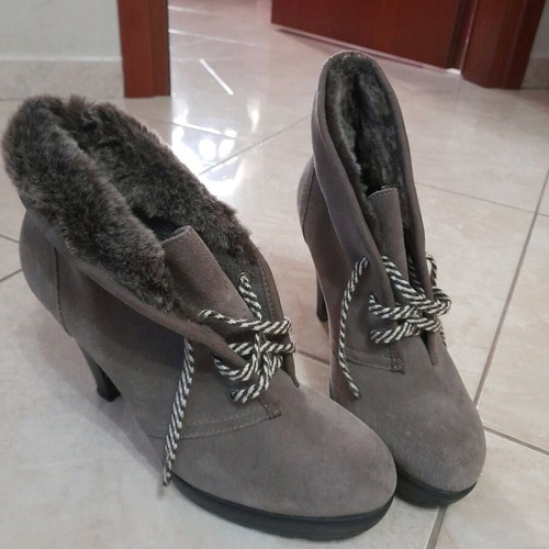 Tamaris ankle boots brown like new, size 39, lightly worn