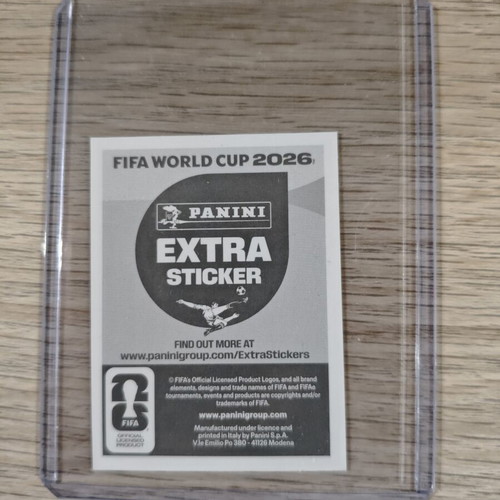 Panini World Cup 2026 Alphonso Davies bronze extra sticker