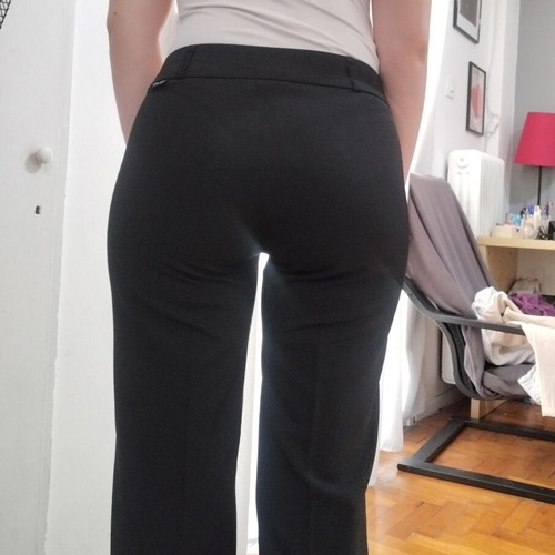 Vintage black summer pants like new, size XXS