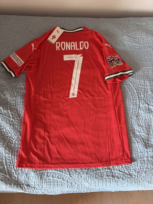 Portugal Home Jersey 2024/25 UEFA Nations League Ronaldo #7, Large