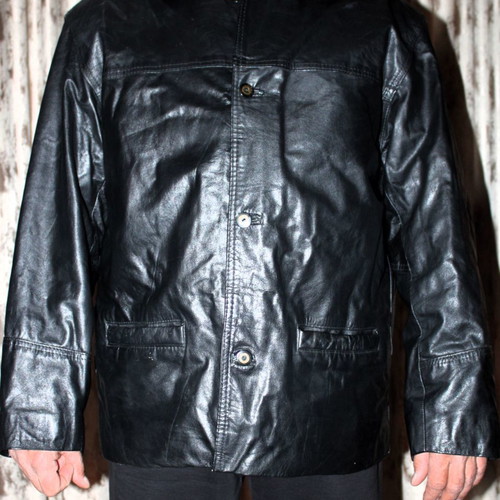 Men's leather jacket used XL, Leather's fashion
