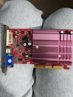 Gainward FX5500 graphics card used