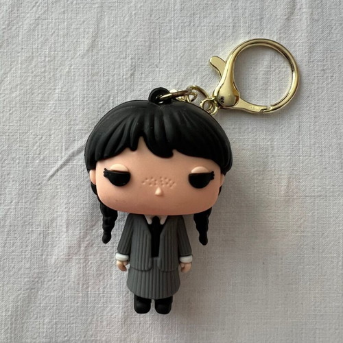 Wednesday Addams bag charm like new