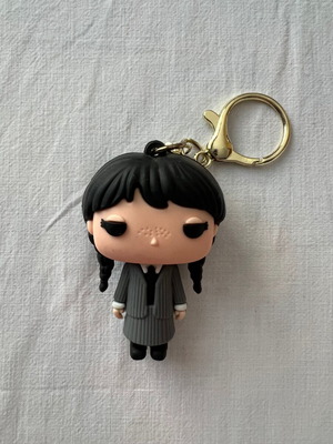 Wednesday Addams bag charm like new
