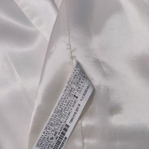 Zara satin white jacket new size M