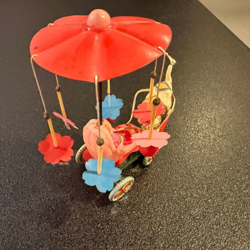 Metal Wind-Up Toy Used From the 1970s