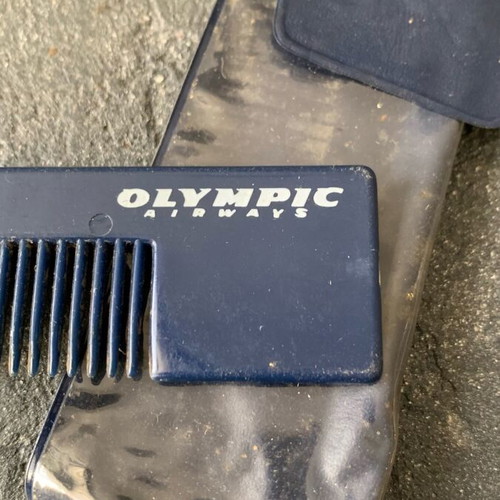 Olympic Airways comb used