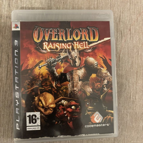 Overlord Raising Hell PlayStation 3 complete used