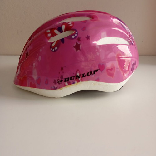 Dunlop children's bicycle helmet, pink, 38-52 cm