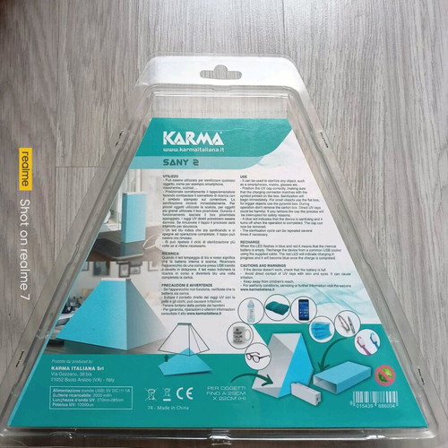 UV sterilizer new with 2000 mAh battery