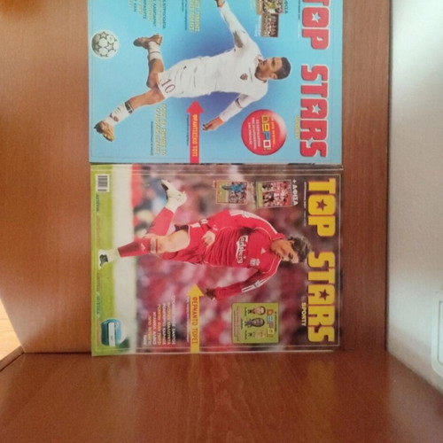 Top Stars sports magazines used, issues No 1 & 2 2007