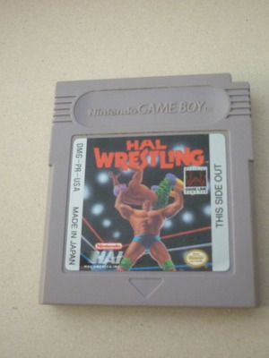 Hal Wrestling παιχνίδι κασέτα για Game Boy μεταχειρισμένο, original