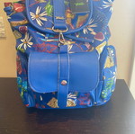 Verde backpack new, blue