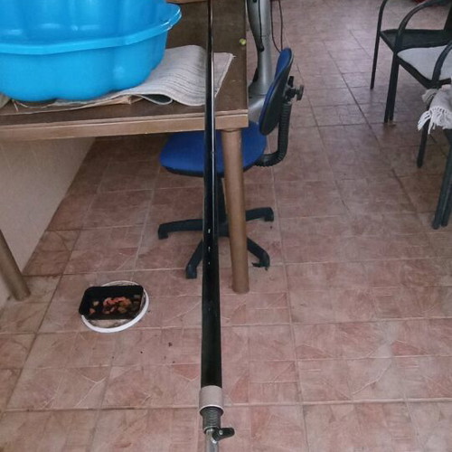 Lisam MG Magnesium Air Olive Harvester with Carbon Fiber Pole like new