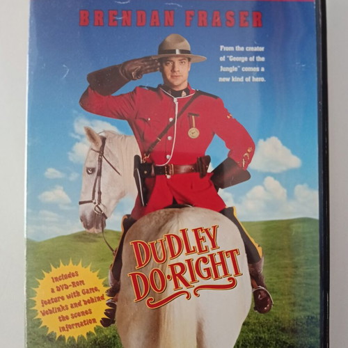 Dudley Do Right DVD used with subtitles
